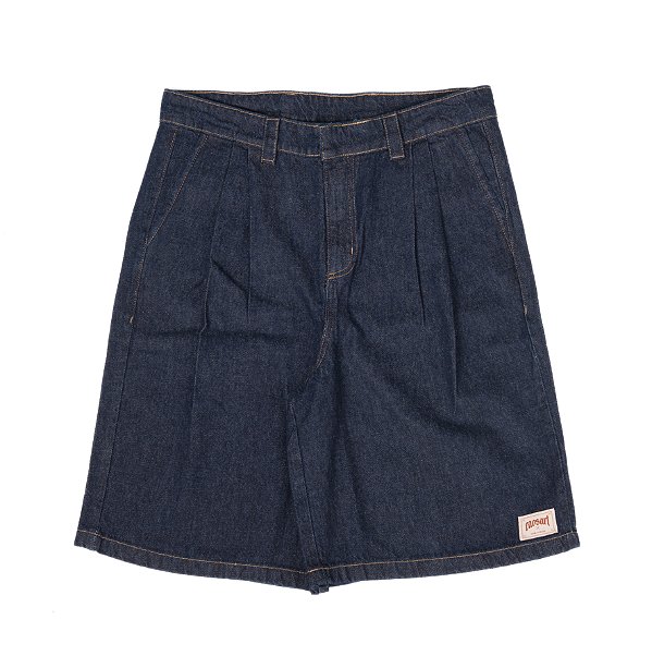 Bermuda Jorts chino com pregas Caosart denim