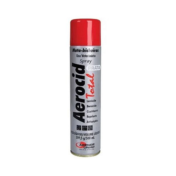 Aerocid Total Prata 500 mL - Agener União