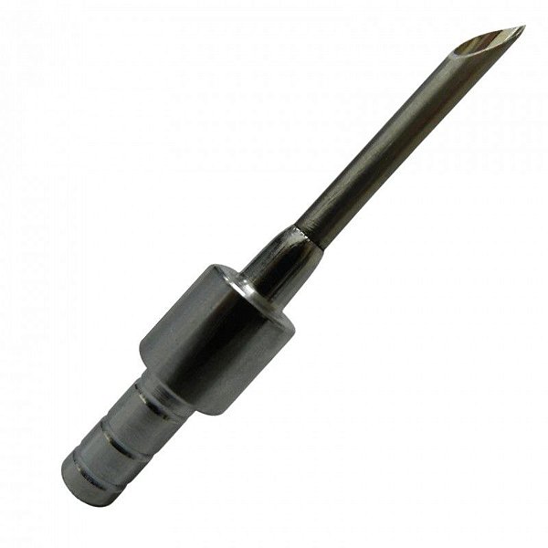 Agulha De Inox Para Soro Ringer 8 cm - Reprodux