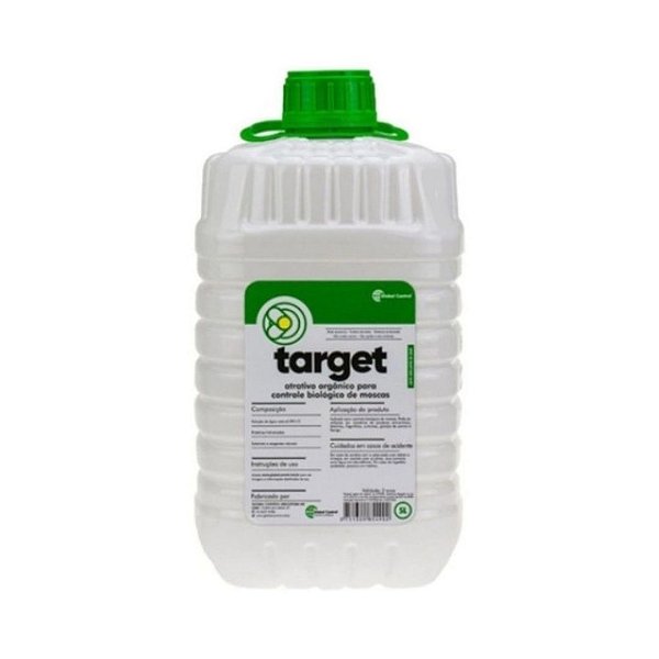 Target Atrativo Orgânico Para Controle de Moscas 5 Lts - Global Control