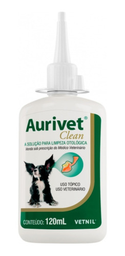 Aurivet Clean 120 mL - Vetnil