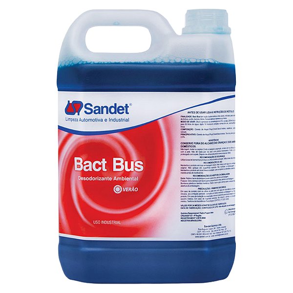 Bact Bus Verão 5 Lts - Sandet