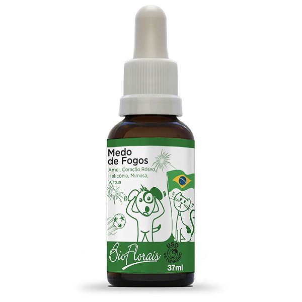 Floral Medo de Fogos 31 mL - Bio Florais