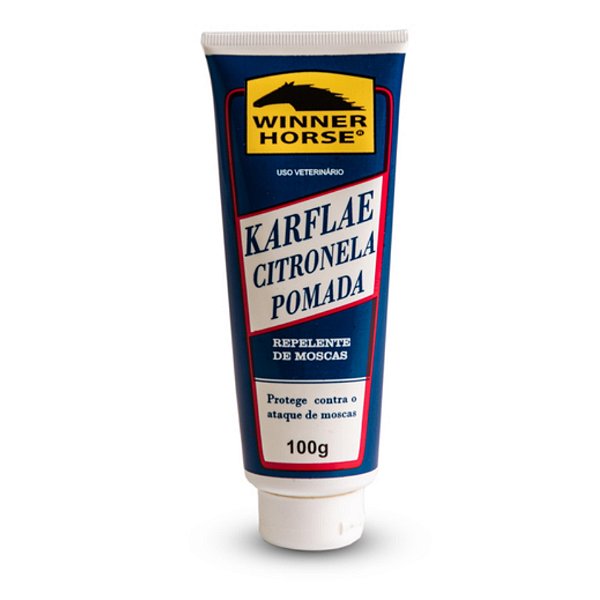 Karflae Pomada Citronela Repelente Insetos 100 Gr - Winner Horse