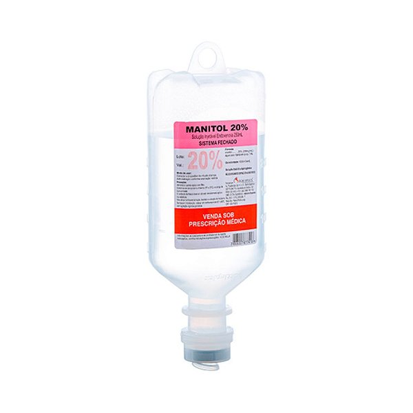 Manitol Solução 20% 500 mL - Equiplex