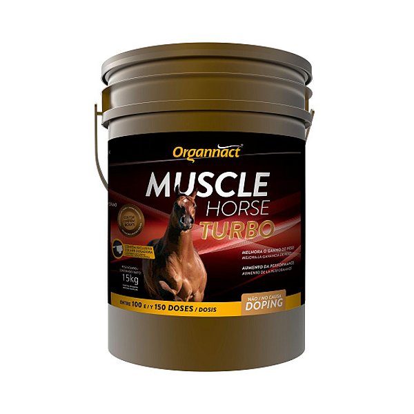 Muscle Horse Turbo 15 kg - Organnact