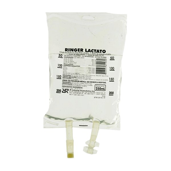 Ringer Lactato 250 mL - JP Farma