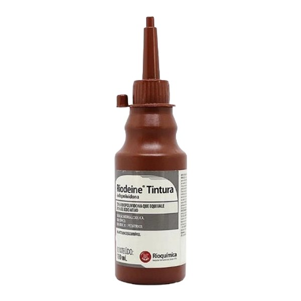 Riodeine Tintura Iodopolividona 100 mL - Rioquímica