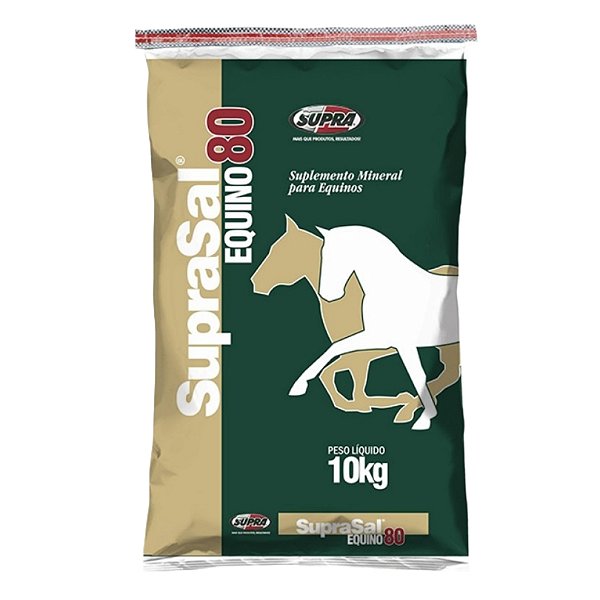 Suprasal Equino 80 Saco 10 Kg - Supra
