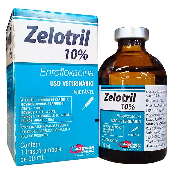 Zelotril 10% 50 mL - Agener União