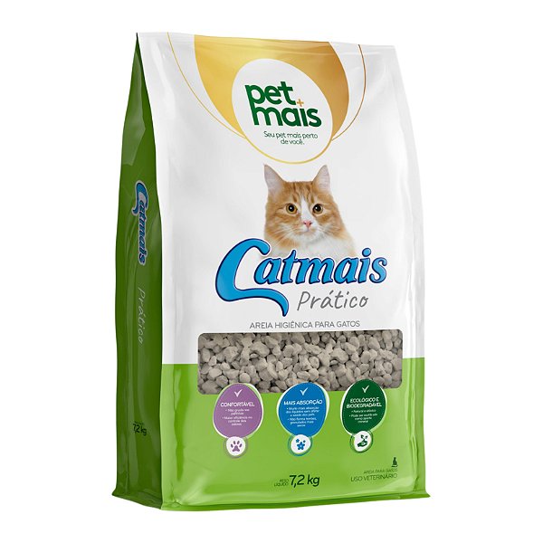 Granulado Sanitário Catmais Prático 1,8 Kg - Petmais