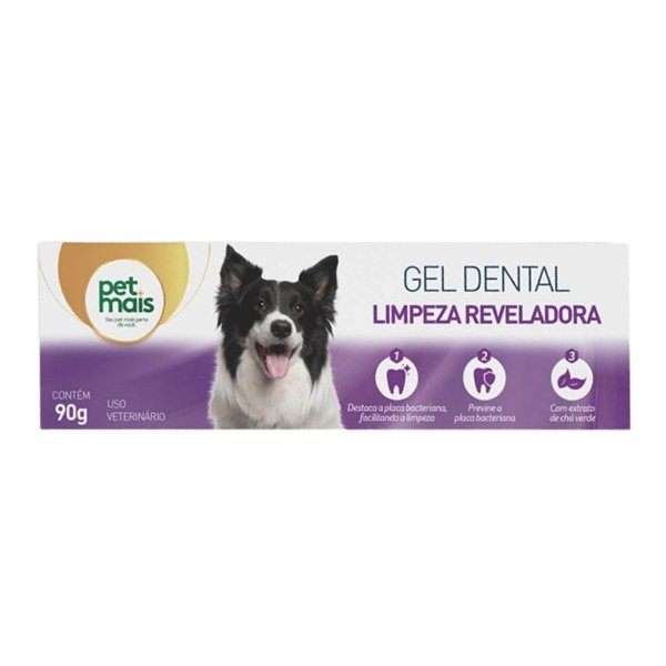Gel Dental Limpeza Reveladora 90 Gr - Petmais