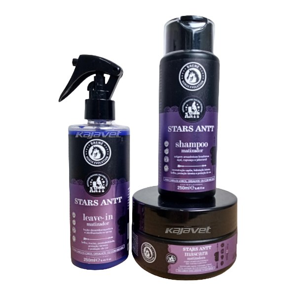 Kit Cuidados Para Pelos Claros Stars Antt - Brene Horse