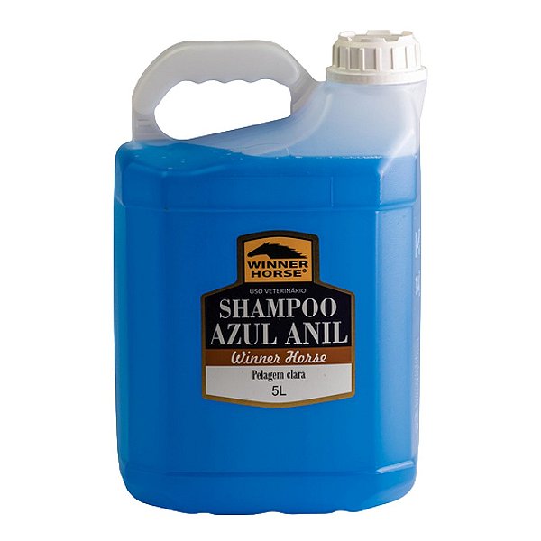 Shampoo Azul Anil 5 Lts - Winner Horse