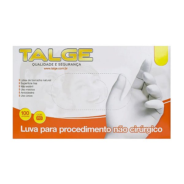 Luva Para Procedimento Não Cirúrgico 100 Unidades - Talge