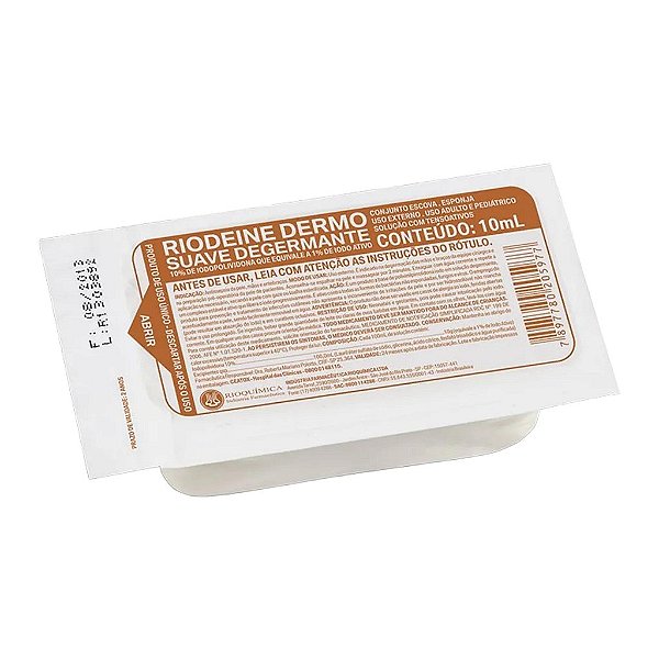 Escova Riodeine Dermo Suave Degermante - Rioquímica
