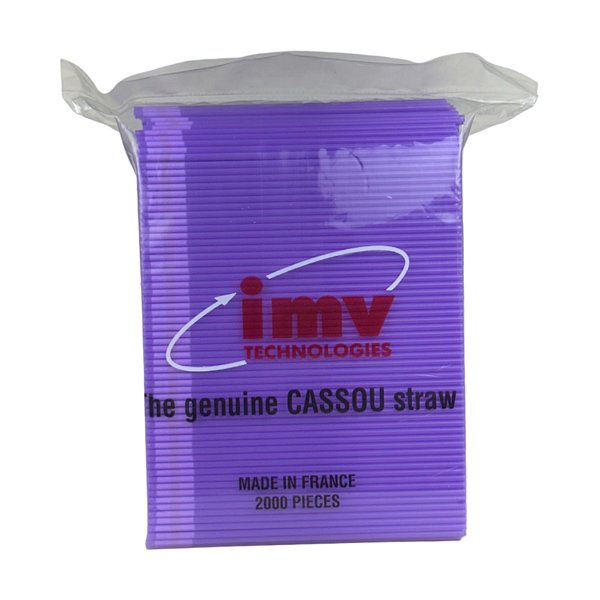 Palheta Clássica Média 0,50 mL Roxa Com 2000 Unidades - IMV