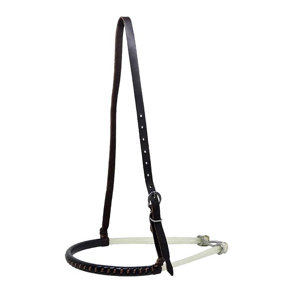 Gamarra Em Couro Preto Com 2 Peia - Boots Horse