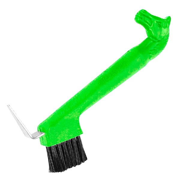 Limpador de Casco Com Escova Cavalinho Verde Limão