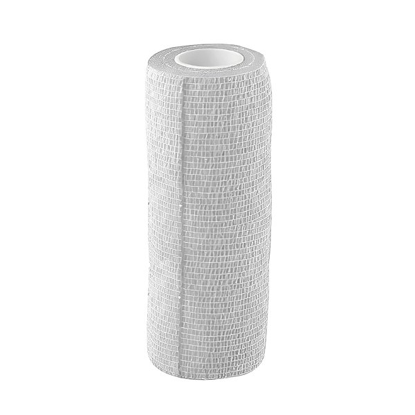 Bandagem Elástica Autoaderente Branca 15 cm x 4,5 mt