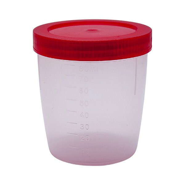 Coletor Universal Estéril Sem Pá 80 mL - JProlab