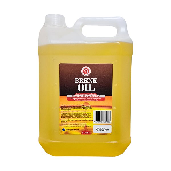 Brene Oil Com Lanolina 5 Lts - Brene Horse