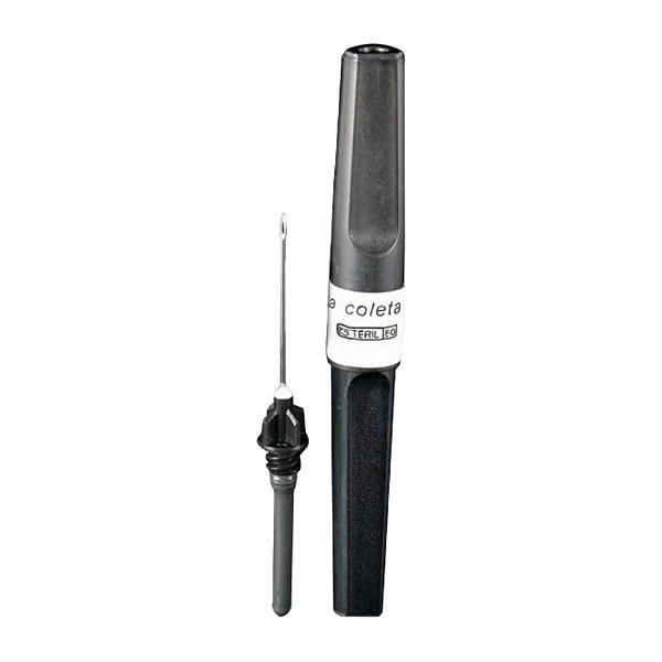 Agulha Para Coleta De Sangue A Vácuo 25 x 0,7 mm (22G 1") Unitário - Labor Import