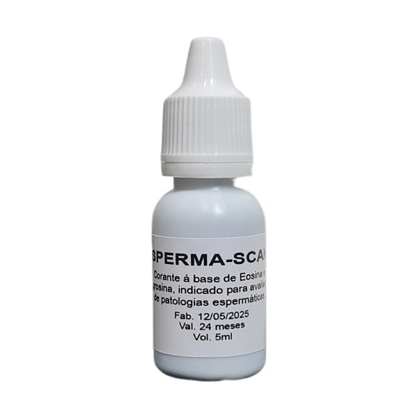 Corante Para Avaliação Espermática Sperma-Scan Eosina-Nigrosina 5 mL - Kajavet