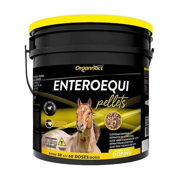 Enteroequi Pellets 3,6 Kg - Organnact
