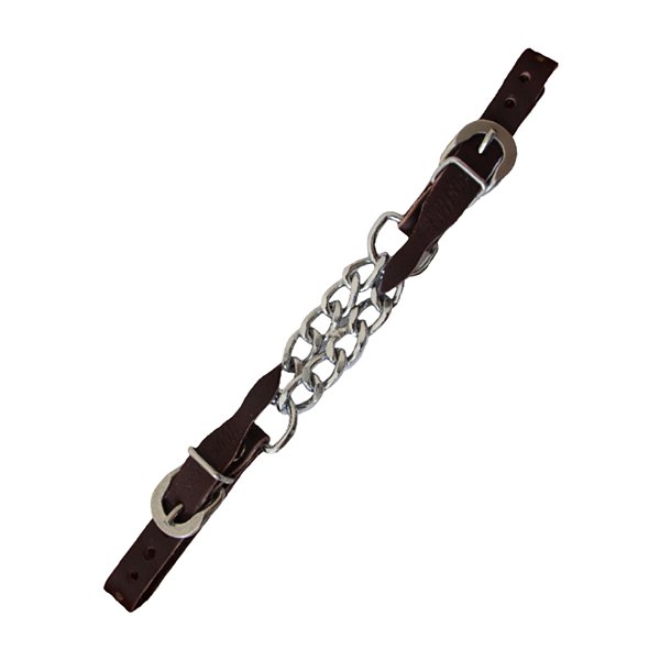 Barbela de Couro 2 Correntes - Boots Horse