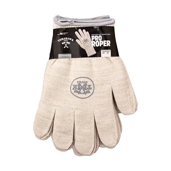 Luvas Para Laço Pro Roper Junior Cinza 10 Unidades - Tomahawk