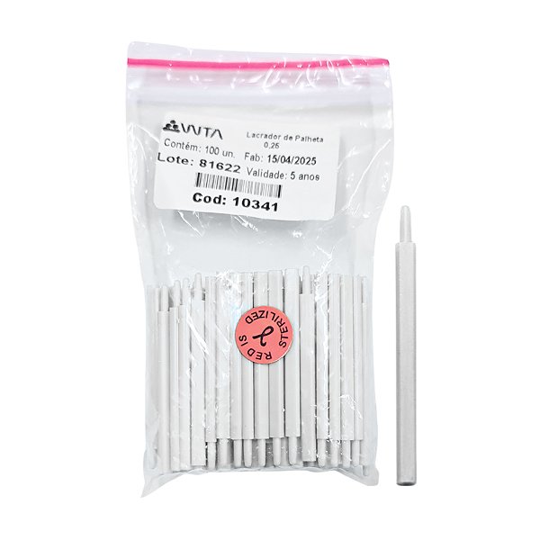 Lacrador de Palhetas 0,25 Branco 100 Unidades - WTA