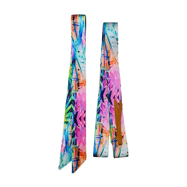 Látego + Contra Látego Em Nylon Estampa Colorida Abstrata - Boots Horse