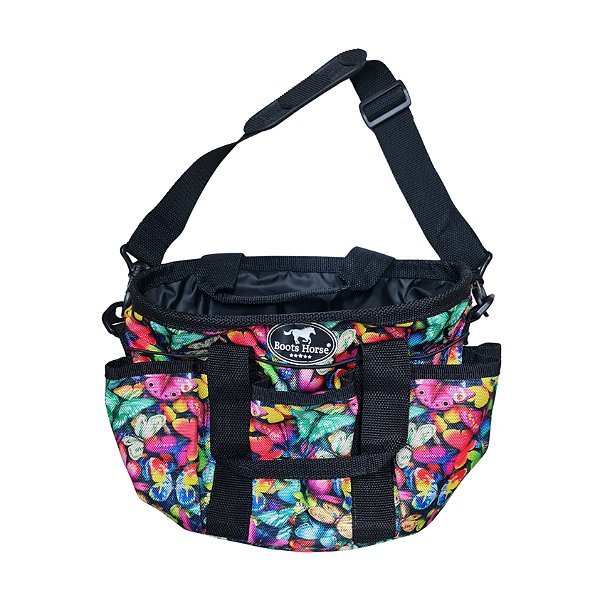 Bolsa Para Kit Higiênico Estampa Borboletas - Boots Horse