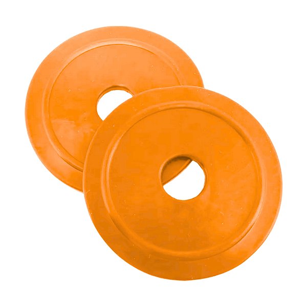 Protetor de Freio e Bridão de Borracha Laranja - Boots Horse