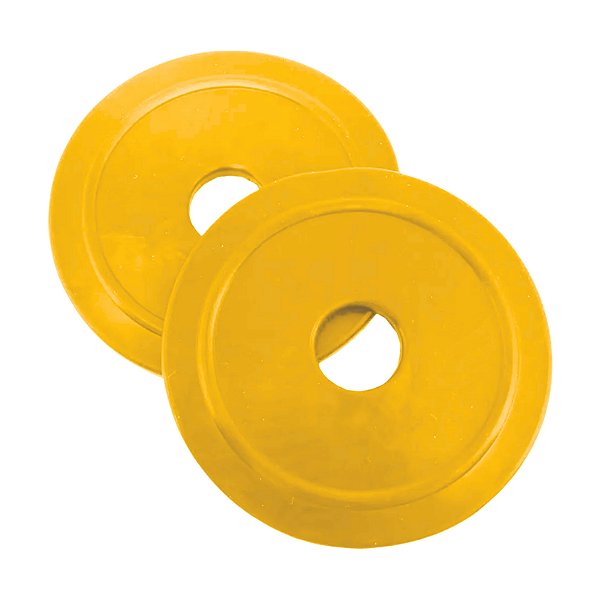 Protetor de Freio e Bridão de Borracha Amarelo - Boots Horse