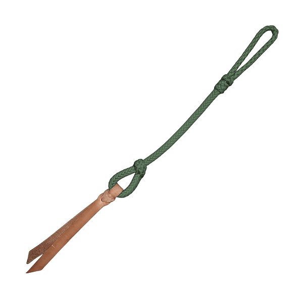 Reio De Nylon Chicote DF Verde Militar - Boots Horse