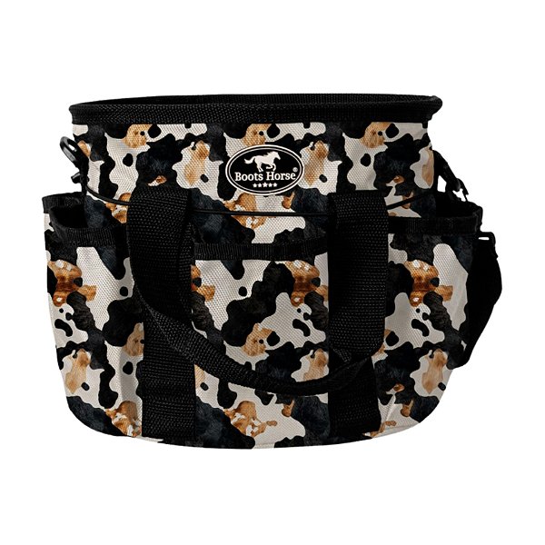 Bolsa Para Kit Higiênico Estampa Vaquinha - Boots Horse