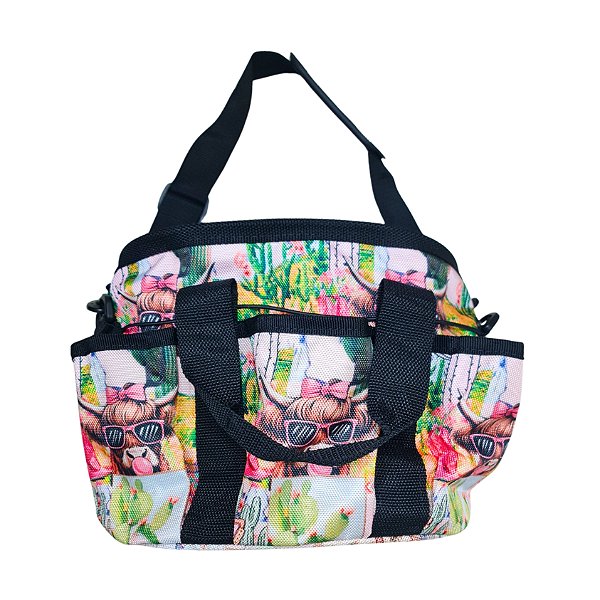 Bolsa Para Kit Higiênico Estampa Wild West - Boots Horse