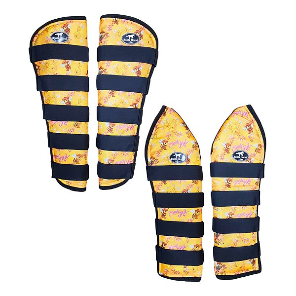 Kit Protetor de Viagem Longo Estampa Abelhas - Boots Horse