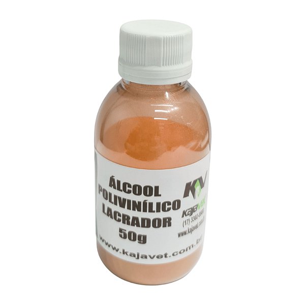 Álcool Polivinílico Lacrador Laranja 50 Gr - Kajavet