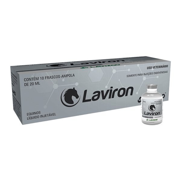 Laviron 20 mL Caixa Com 10 Unidades - Lavizoo