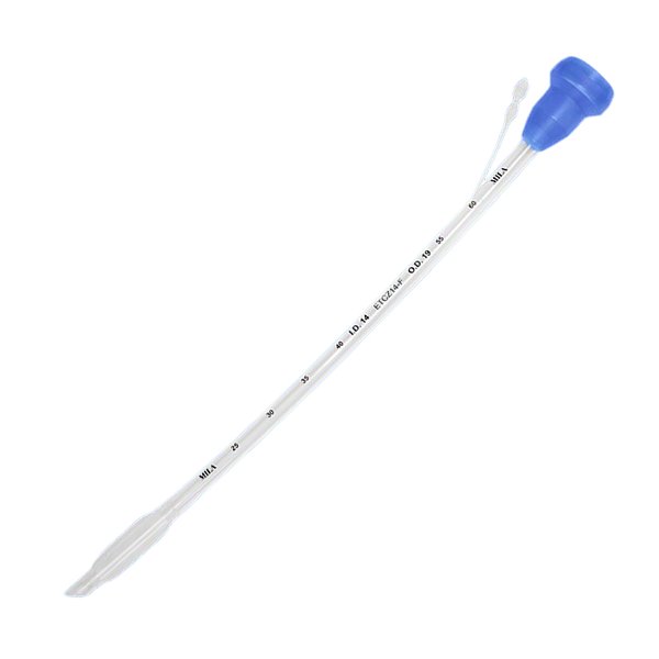 Tubo Endotraqueal Extra Longo 12 mm Com Funil - Mila