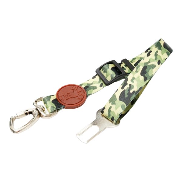 Cinto De Segurança Para Cães E Gatos Camuflada - Wise Dog