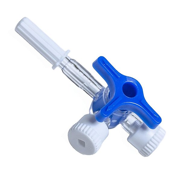 Torneira De 3 Vias Luer Slip Unitário - Solidor