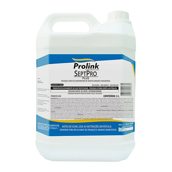 SeptPro Plus Desinfetante 5 Lt - Prolink