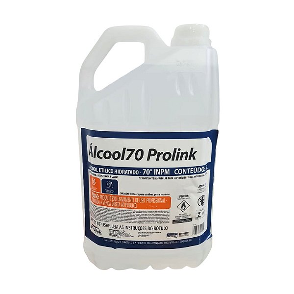 Álcool 70% 5 Lt - Prolink