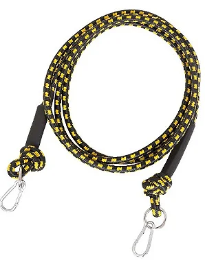 Corda Elástica 2mt 12mm c/ 2 Mosquetões - Kallango