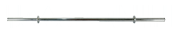 Barra Oca Cromada 1,20mt c/ Grampos