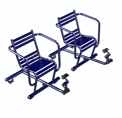 Cadeira Bike Dupla - Ziober